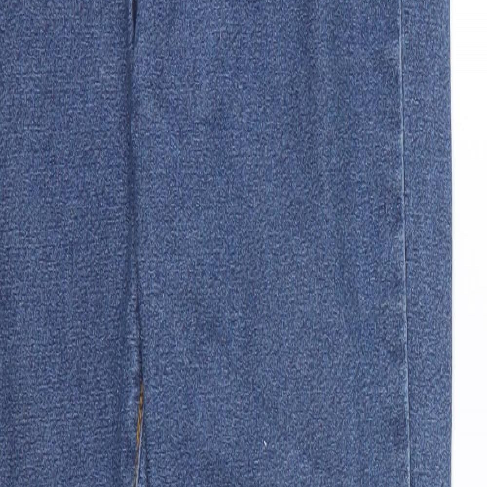 Denim & Co. Womens Blue   Skinny Jeans Size 8 L27 in
