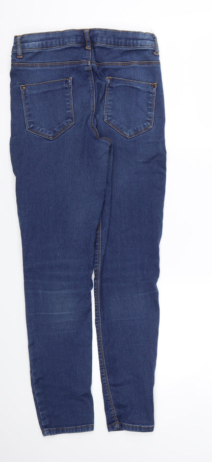 Dorothy Perkins Womens Blue   Skinny Jeans Size 10 L27 in