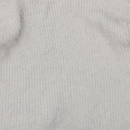 Primark Womens Grey   Pullover Jumper Size M