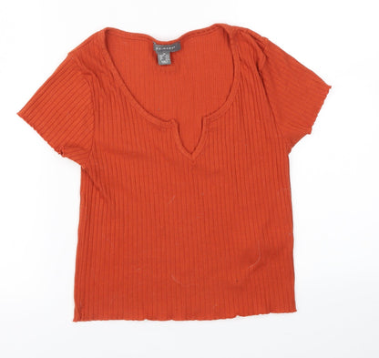 Primark Womens Brown   Basic T-Shirt Size XS