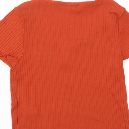 Primark Womens Brown   Basic T-Shirt Size XS