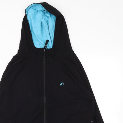 F&F Womens Black   Full Zip Jumper Size 10