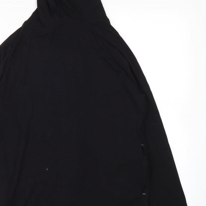 F&F Womens Black   Full Zip Jumper Size 10