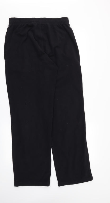 M&S Womens Black   Trousers  Size M L31 in - Stretch waistband