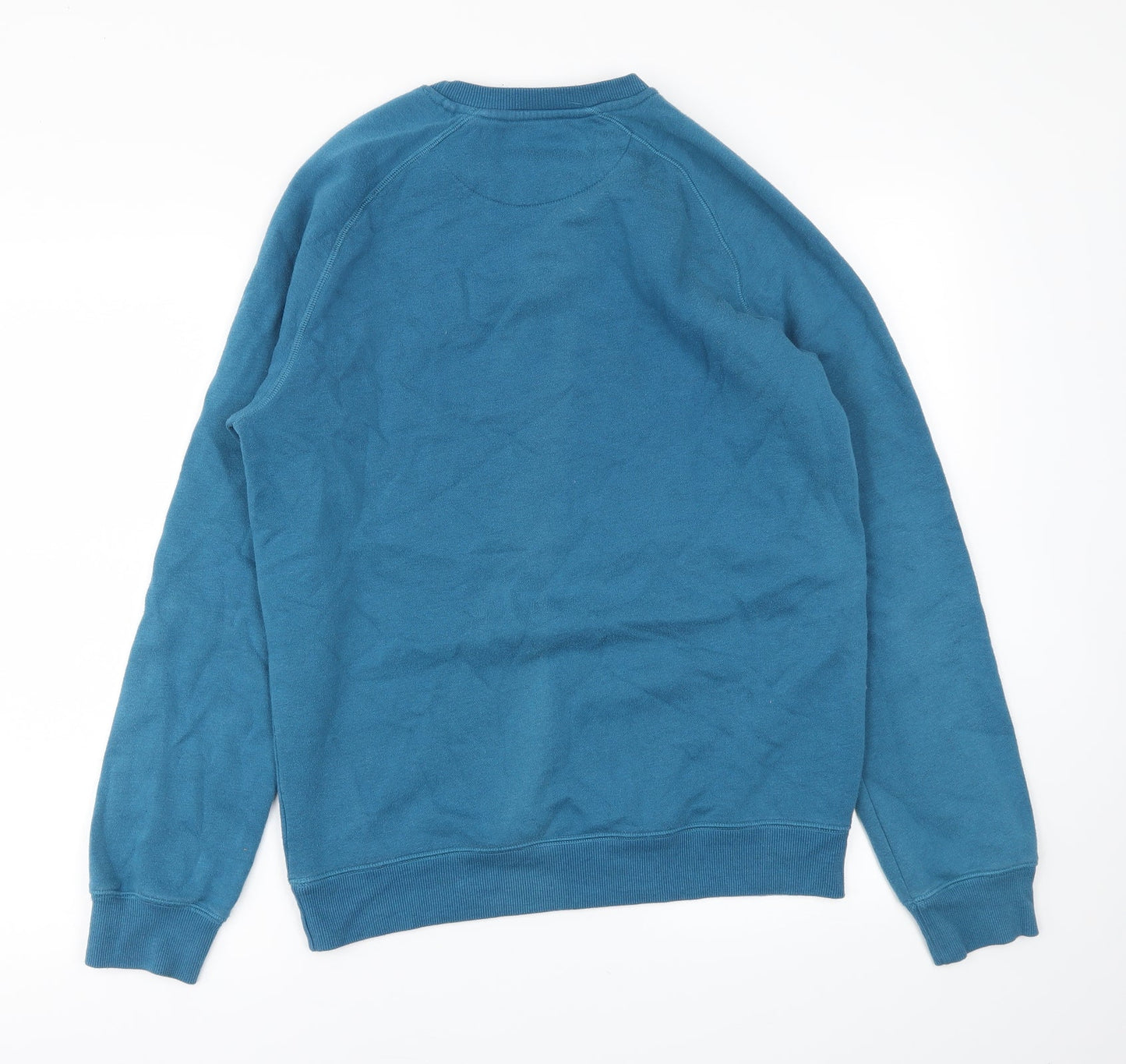 Mens UK Size S Easy Blue Pullover Sweatshirt