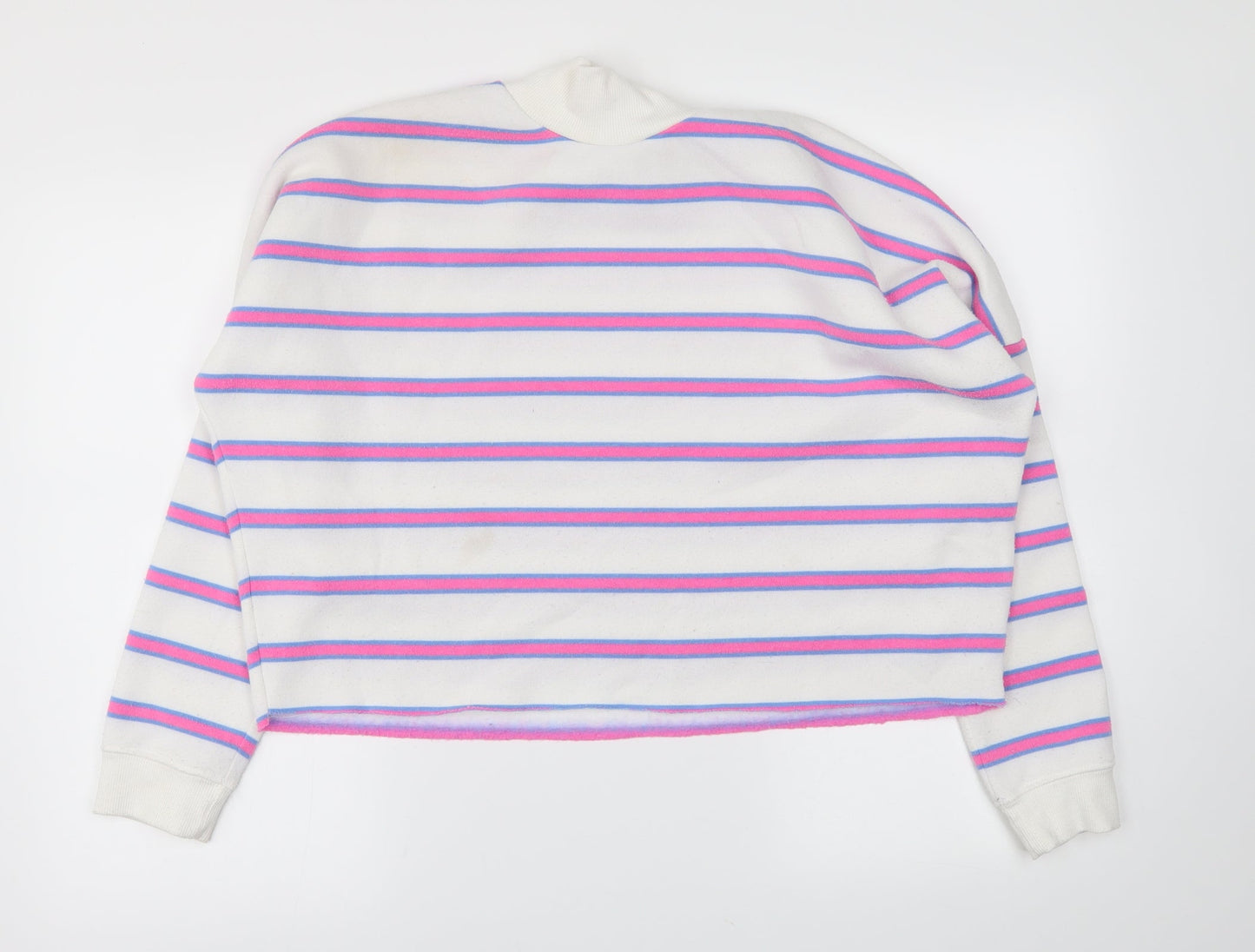 Primark Womens Pink Striped  Pullover Jumper Size XS