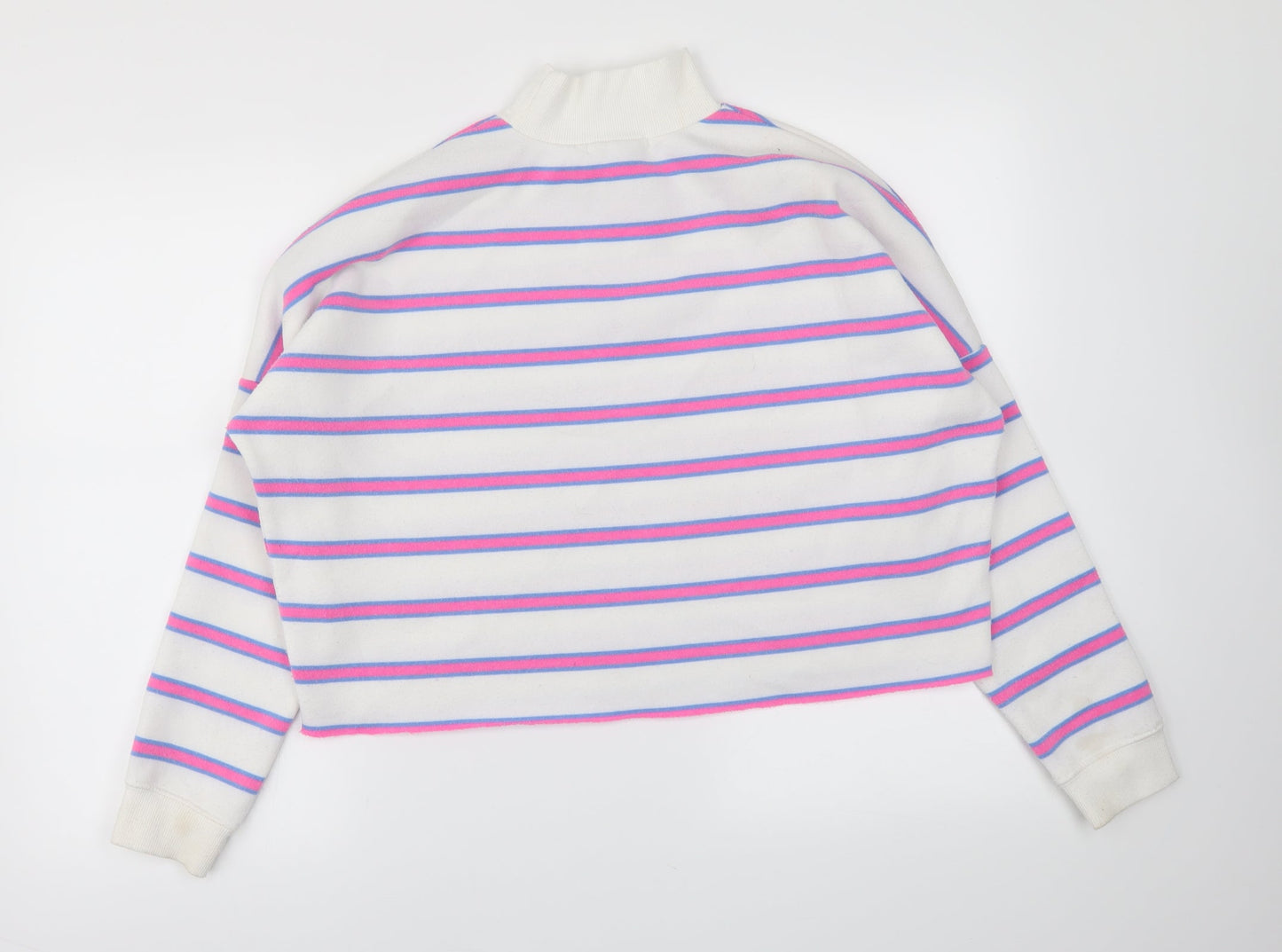 Primark Womens Pink Striped  Pullover Jumper Size XS
