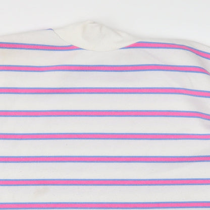 Primark Womens Pink Striped  Pullover Jumper Size XS
