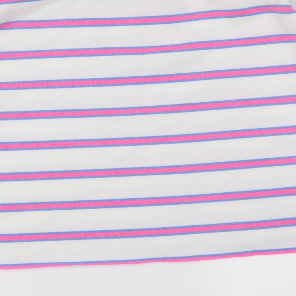 Primark Womens Pink Striped  Pullover Jumper Size XS