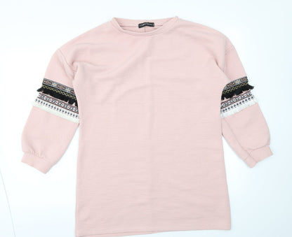 CAMEO ROSE  Womens Pink   Fit & Flare  Size M
