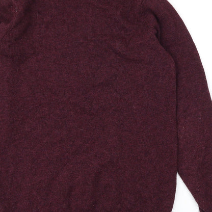 Mens UK Size S M&S Red Pullover Sweatshirt