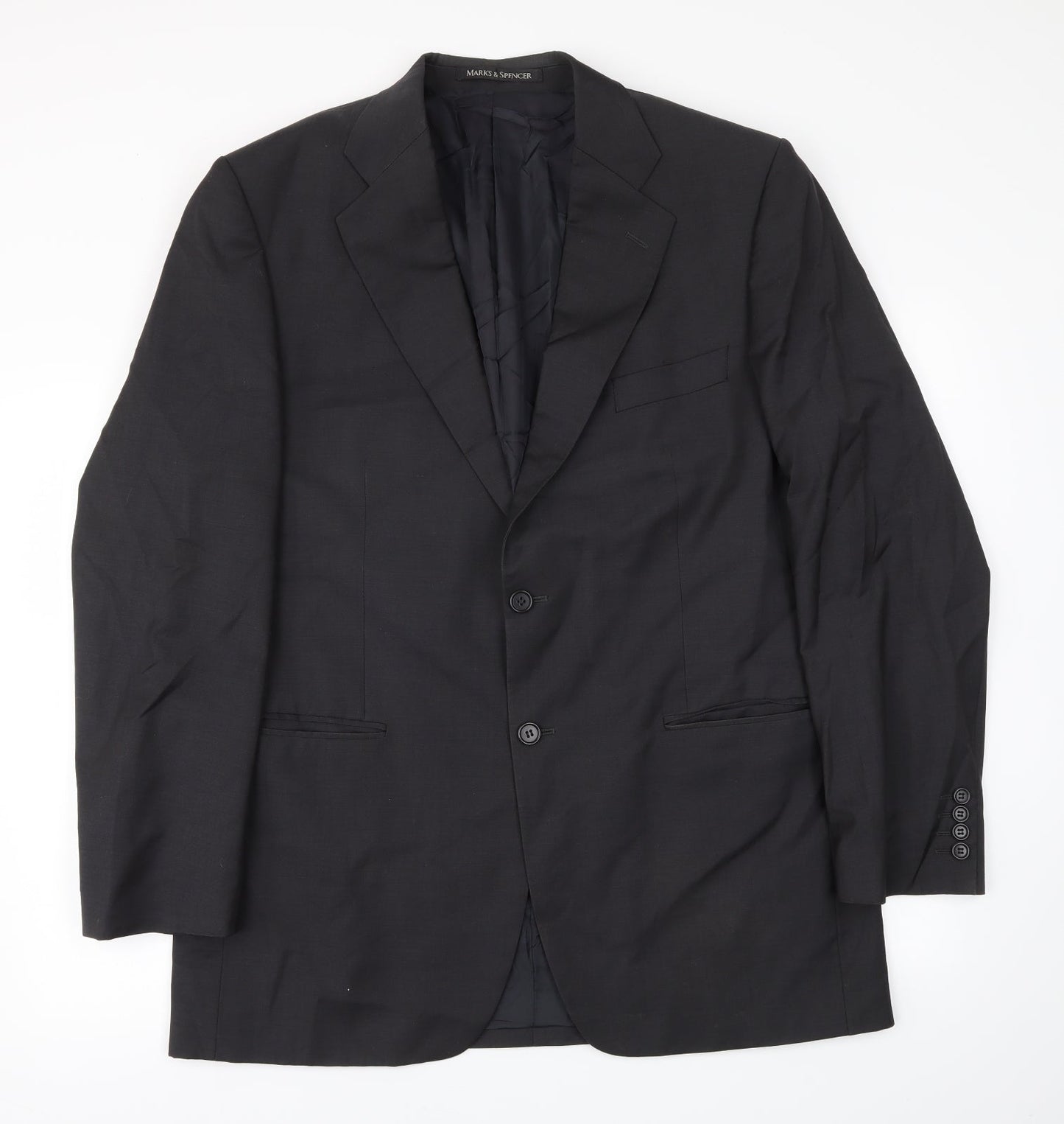 Mens UK Size 42 M&S Regular Grey Suit Jacket