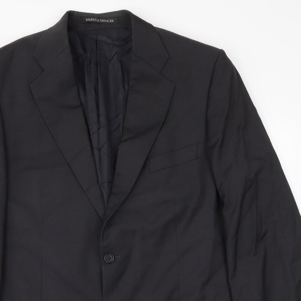 Mens UK Size 42 M&S Regular Grey Suit Jacket