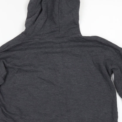 Next Girls Grey   Pullover Hoodie Size 8 Years  - SAVE THE FUTURE