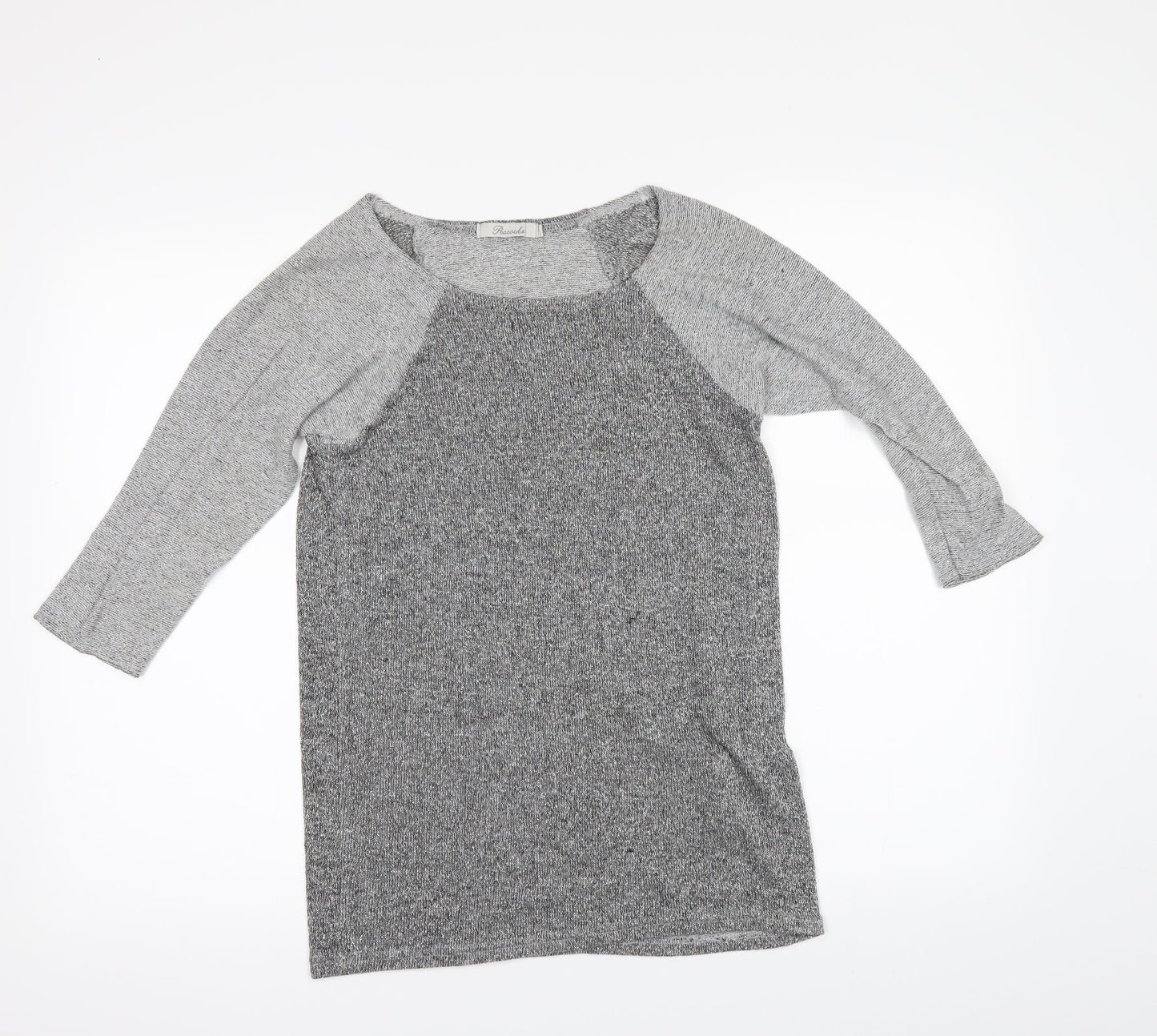 Peacocks Womens Silver   Pullover Jumper Size 16