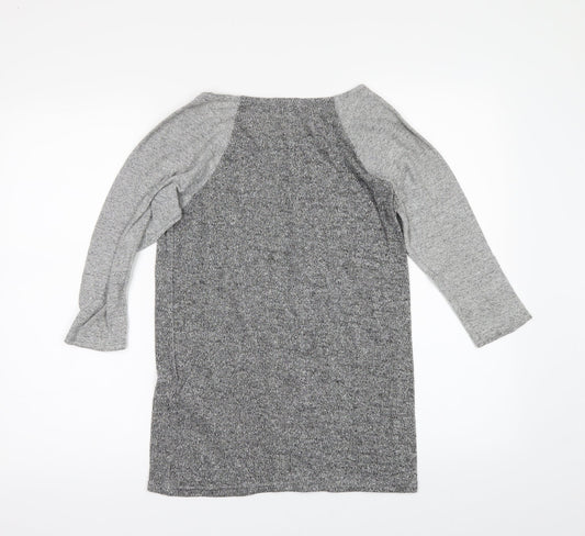Peacocks Womens Silver   Pullover Jumper Size 16