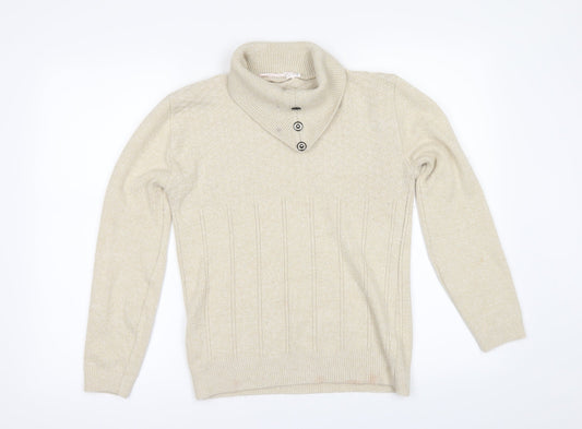Pure Fashion Womens Beige   Pullover Jumper Size M