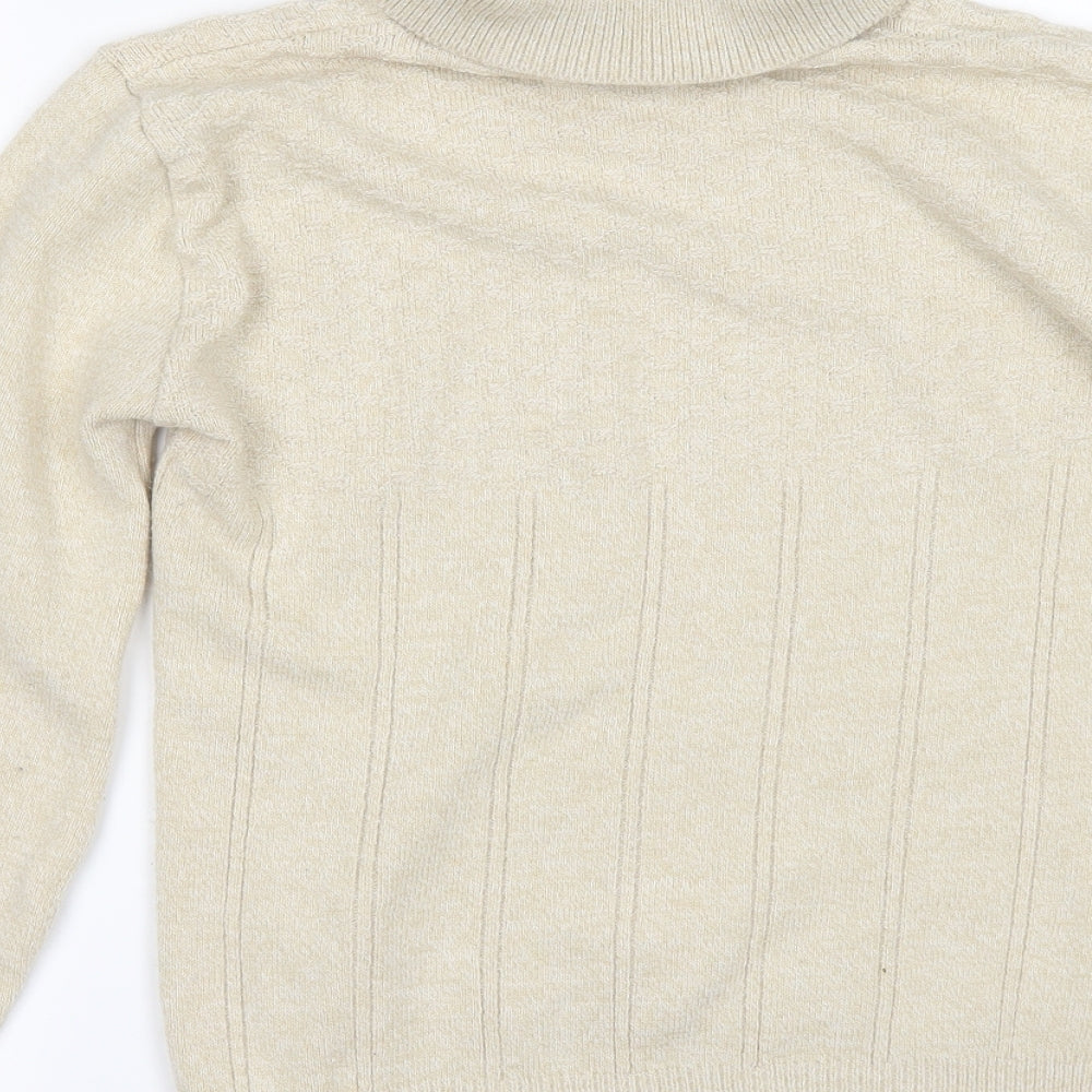 Pure Fashion Womens Beige   Pullover Jumper Size M