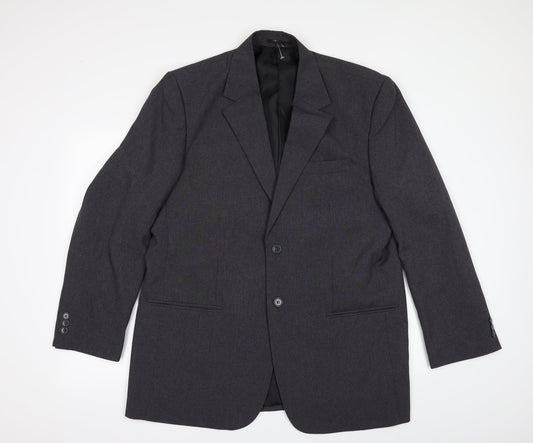 F&F Mens Grey   Jacket Suit Jacket Size 44