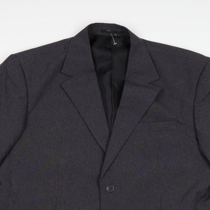 F&F Mens Grey   Jacket Suit Jacket Size 44