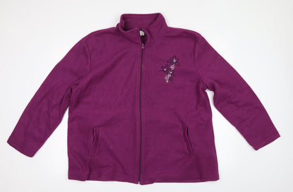 Womens UK Size XL Anne De Lancay Pink Jacket