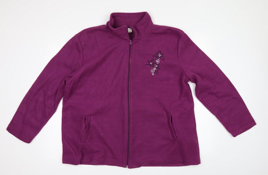 Womens UK Size XL Anne De Lancay Pink Jacket