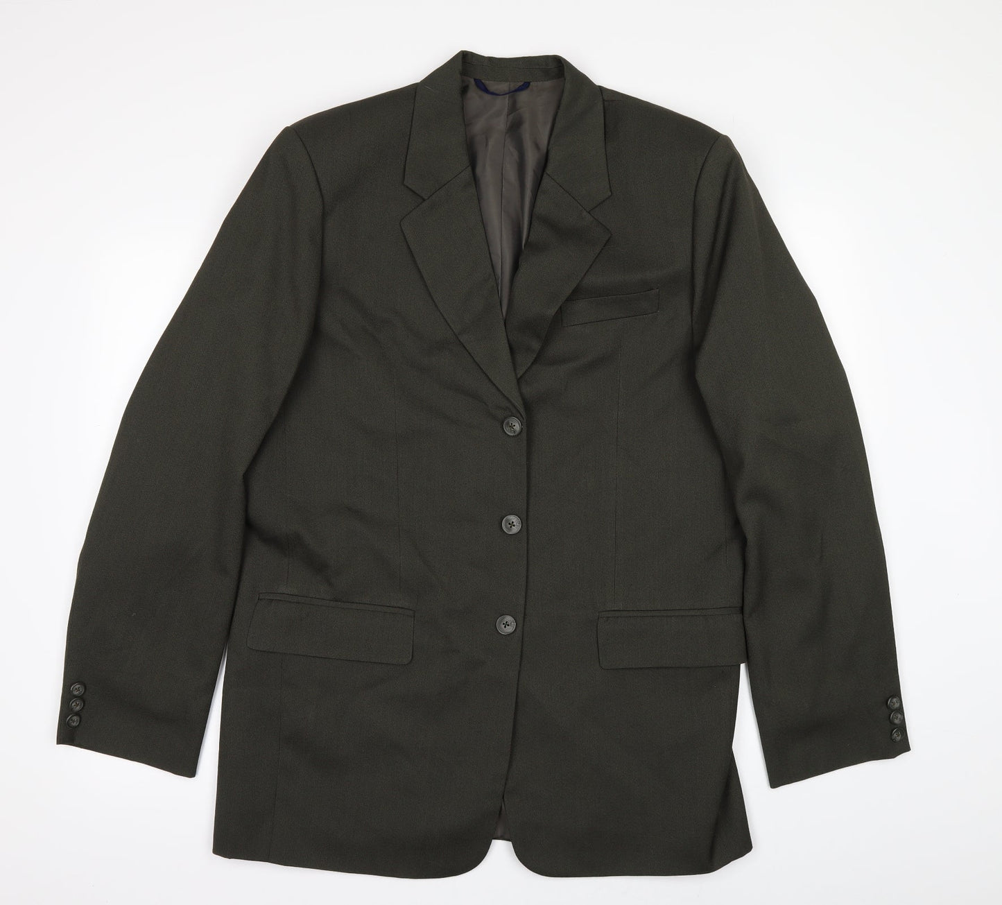 Mens UK Size 42 Preworn Regular Green Suit Jacket