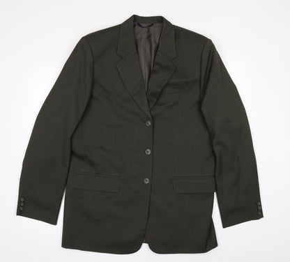 Mens UK Size 42 Preworn Regular Green Suit Jacket