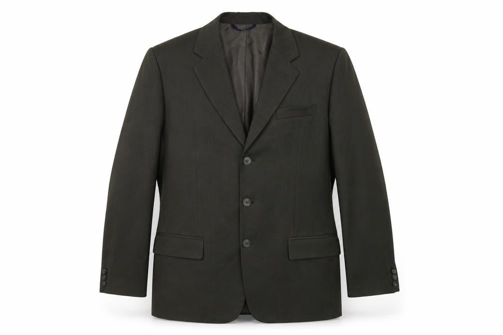 Mens UK Size 42 Preworn Regular Green Suit Jacket
