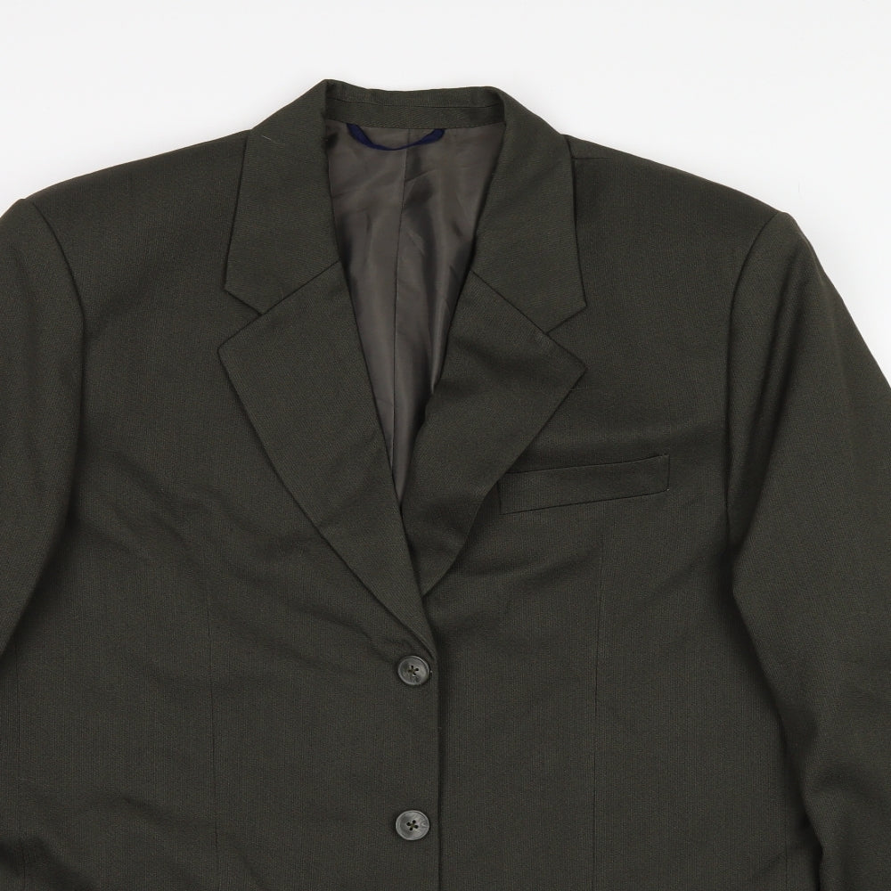 Mens UK Size 42 Preworn Regular Green Suit Jacket