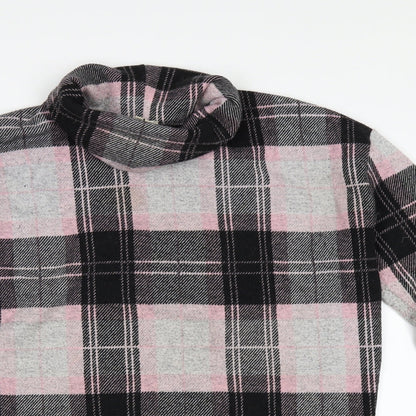 River Island Womens Multicoloured Check  Pullover Jumper Size 8