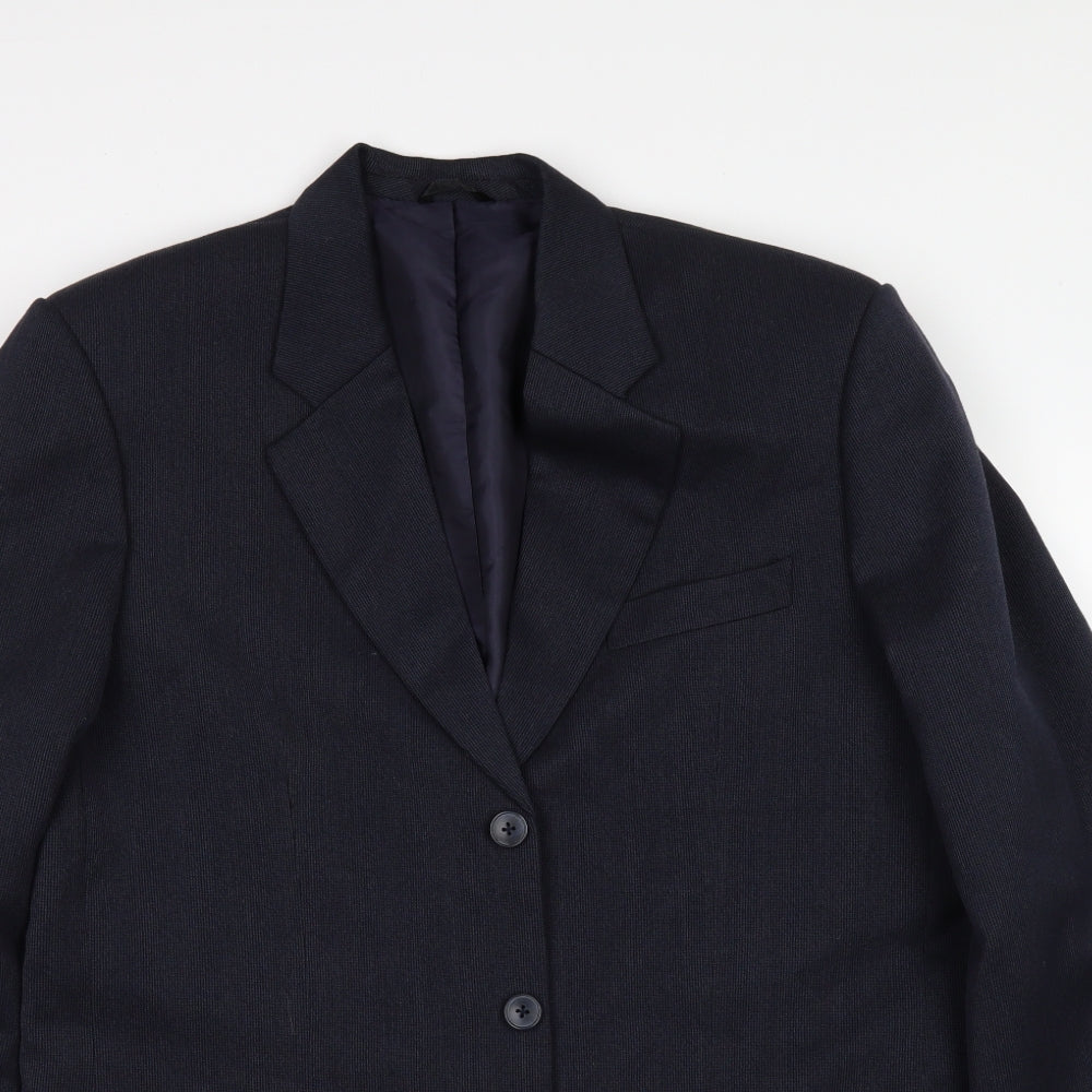 Mens UK Size 42 Preworn Regular Blue Suit Jacket