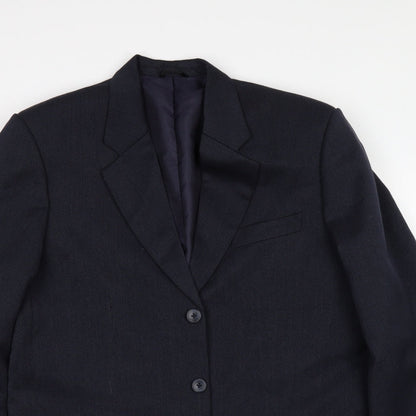 Mens UK Size 42 Preworn Regular Blue Suit Jacket