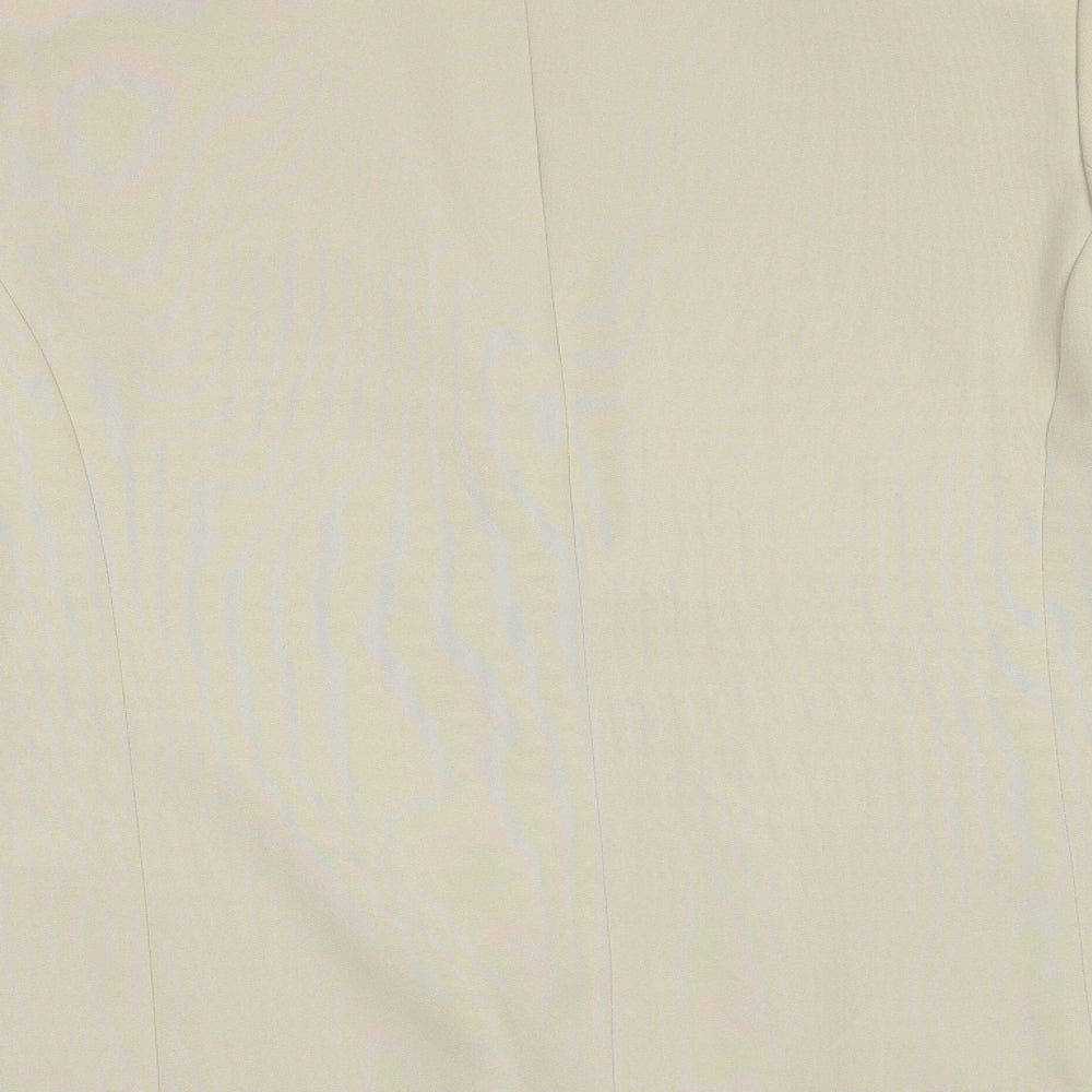 Womens UK Size 18 Classic Regular Beige Suit Jacket