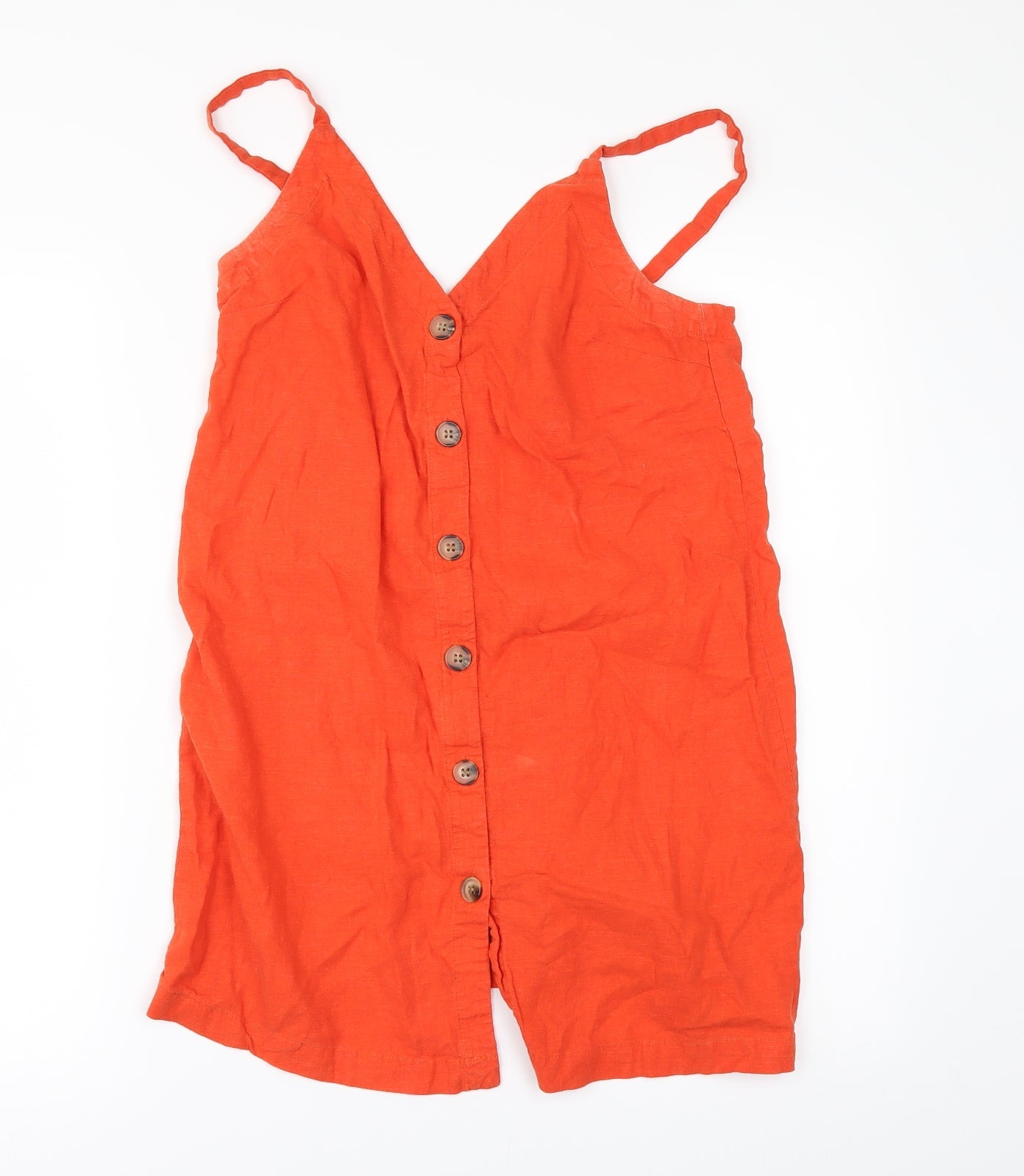 Topshop Womens Orange   A-Line  Size 8