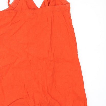 Topshop Womens Orange   A-Line  Size 8