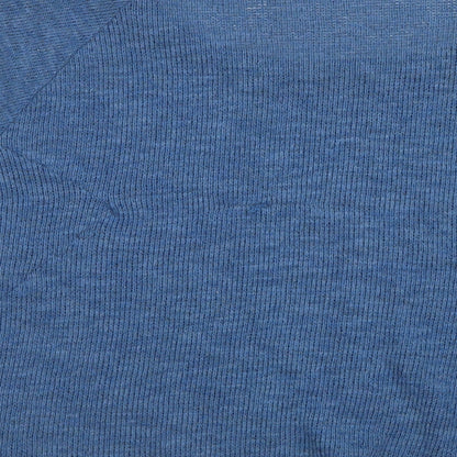 Womens UK Size 10 Topshop Blue Basic T-Shirt