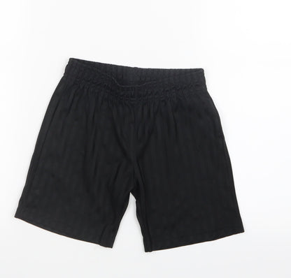 F&F Boys Black   Sweat Shorts Size 5-6 Years
