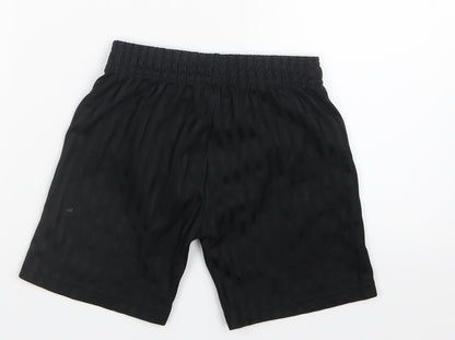 F&F Boys Black   Sweat Shorts Size 5-6 Years