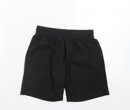 F&F Boys Black   Sweat Shorts Size 7-8 Years