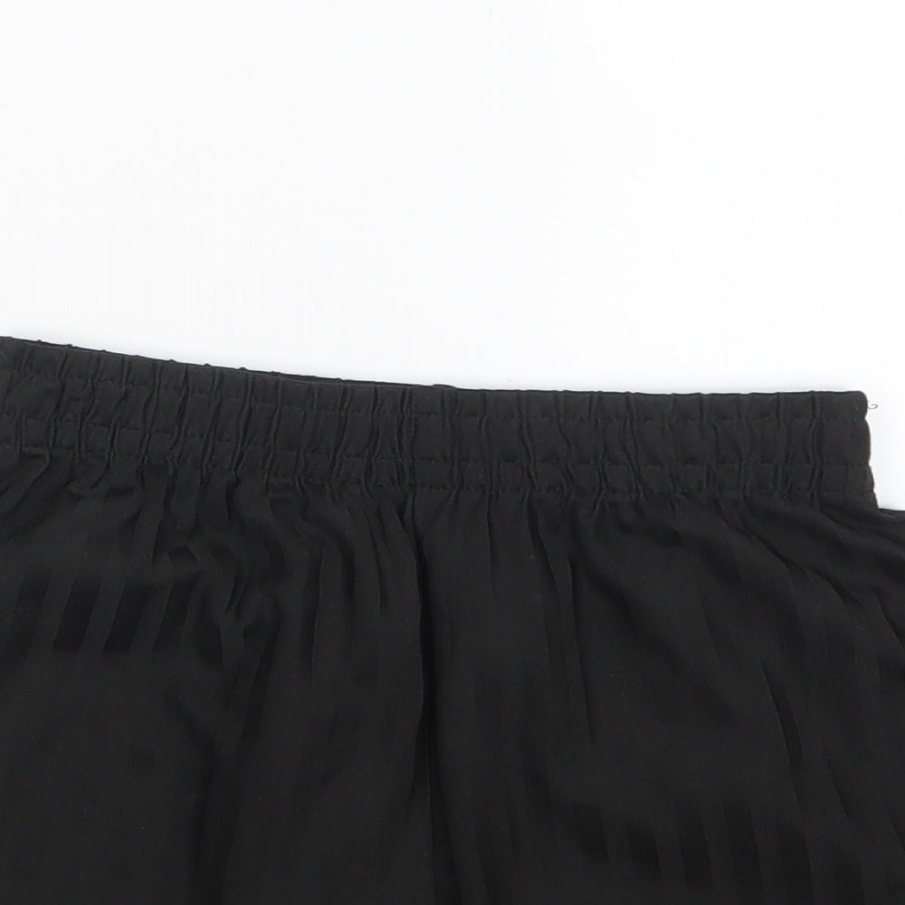 F&F Boys Black   Sweat Shorts Size 7-8 Years