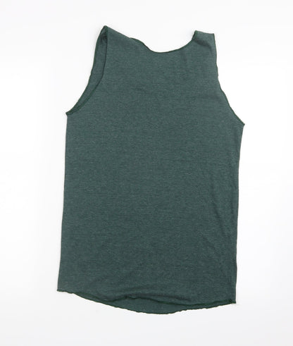Chang Suk Mens Green    T-Shirt Size M