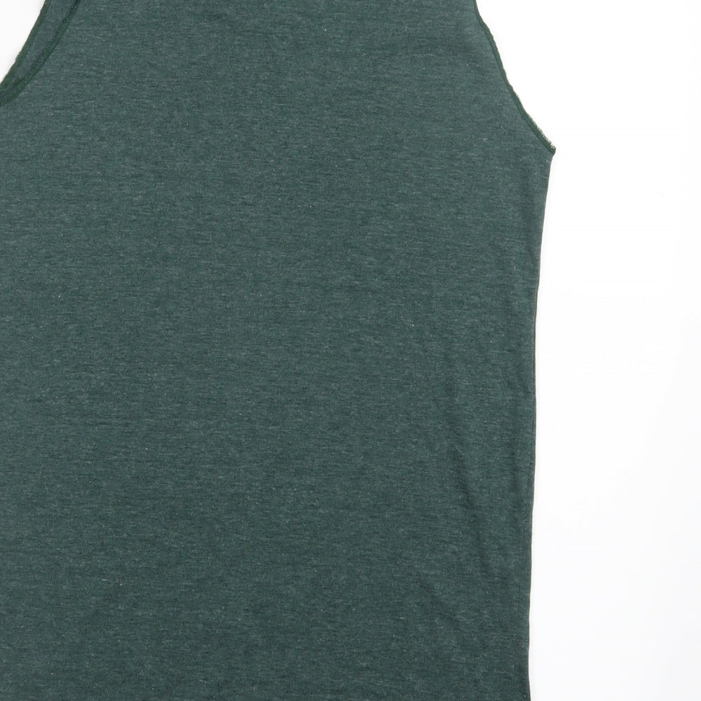Chang Suk Mens Green    T-Shirt Size M