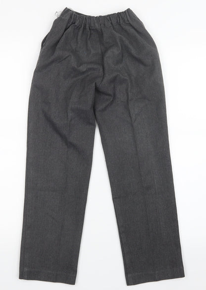 Matalan Boys Grey   Cargo Trousers Size 9 Years