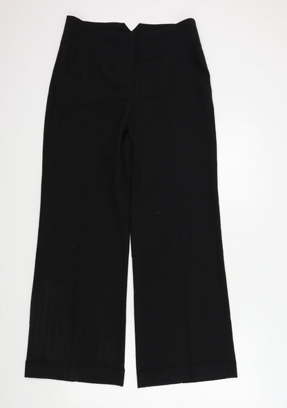Womens UK Size 36 in EVIE Regular Fit  Black Trousers