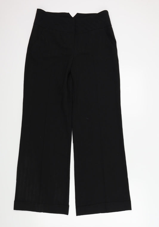 Womens UK Size 36 in EVIE Regular Fit  Black Trousers