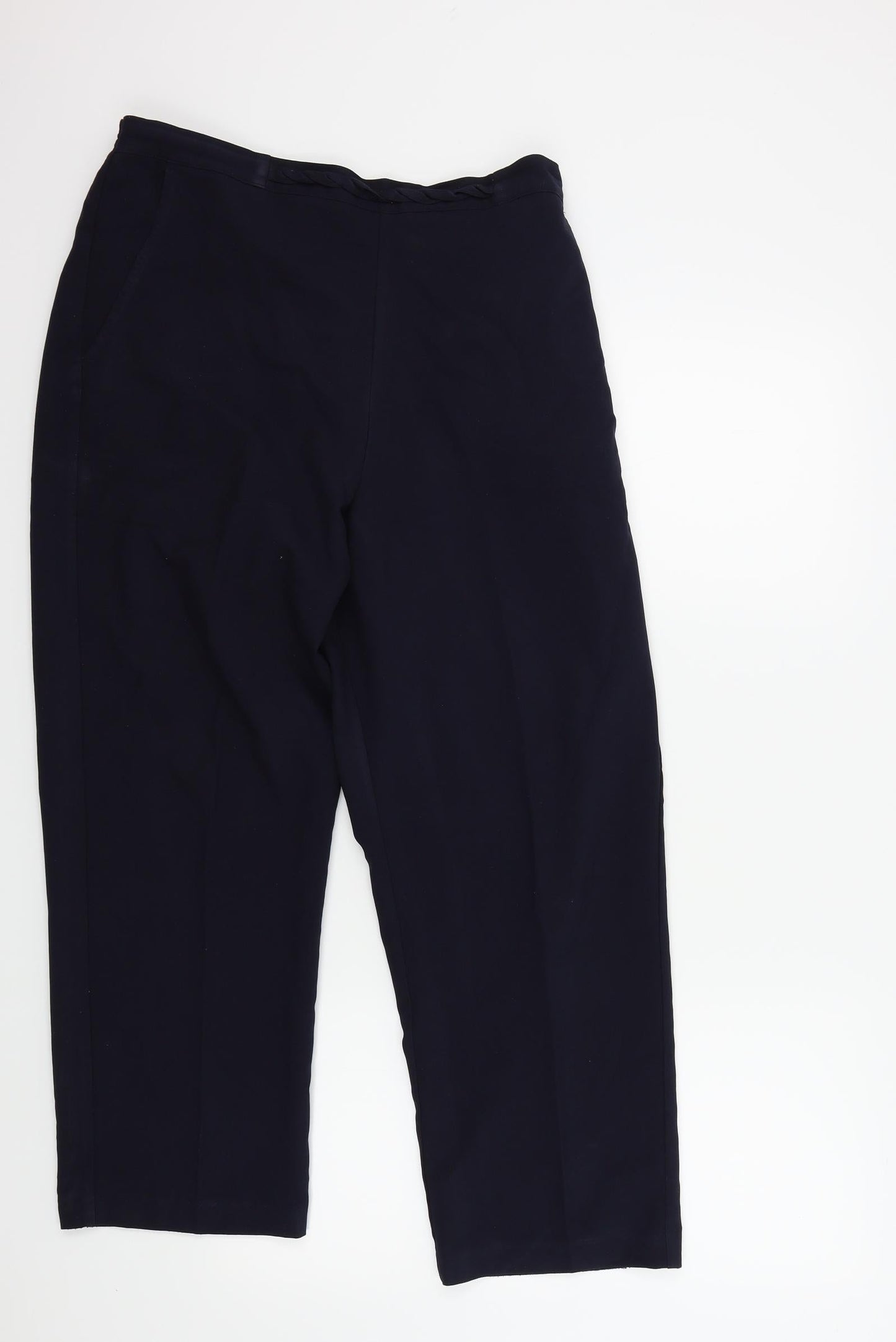 Womens UK Size 16 Ellie Louise Regular Fit  Blue Trousers
