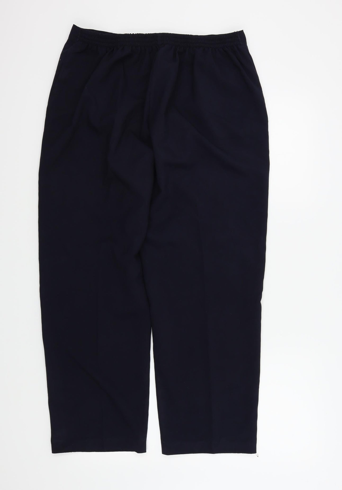 Womens UK Size 14 Ellie Louise Regular Fit  Black Trousers