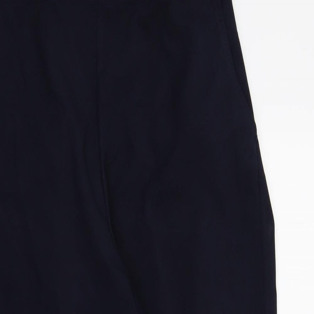 Womens UK Size 14 Ellie Louise Regular Fit  Black Trousers