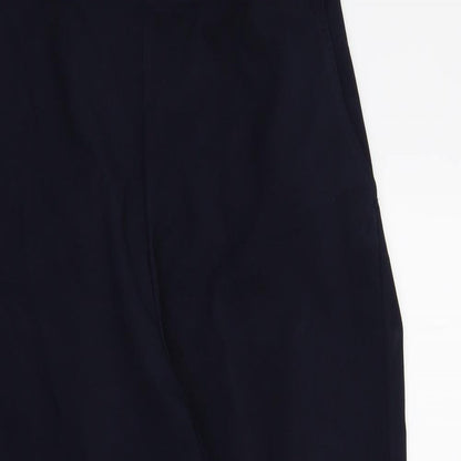 Womens UK Size 14 Ellie Louise Regular Fit  Black Trousers